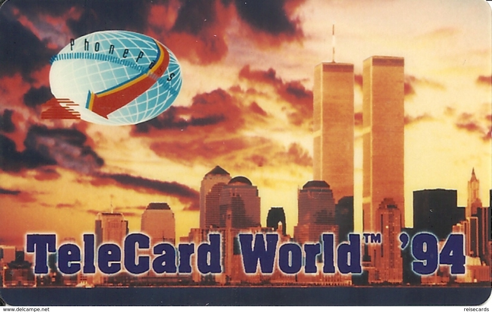 USA: LDDS Metromedia  - TeleCard World '94 Exposition New York - Sonstige & Ohne Zuordnung