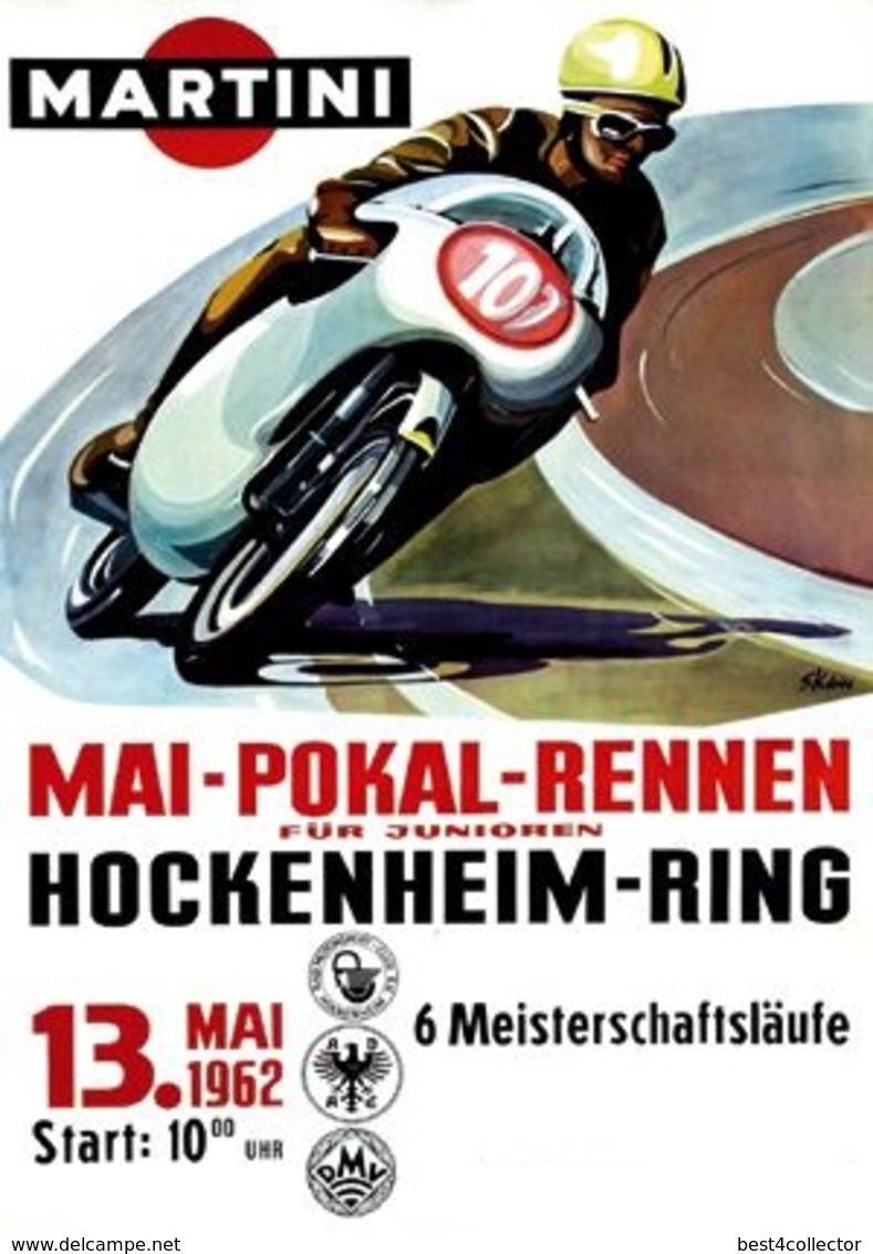 @@@ MAGNET - Mai-Pokal-Rennen Hockenheim-Ring - Publicitaires