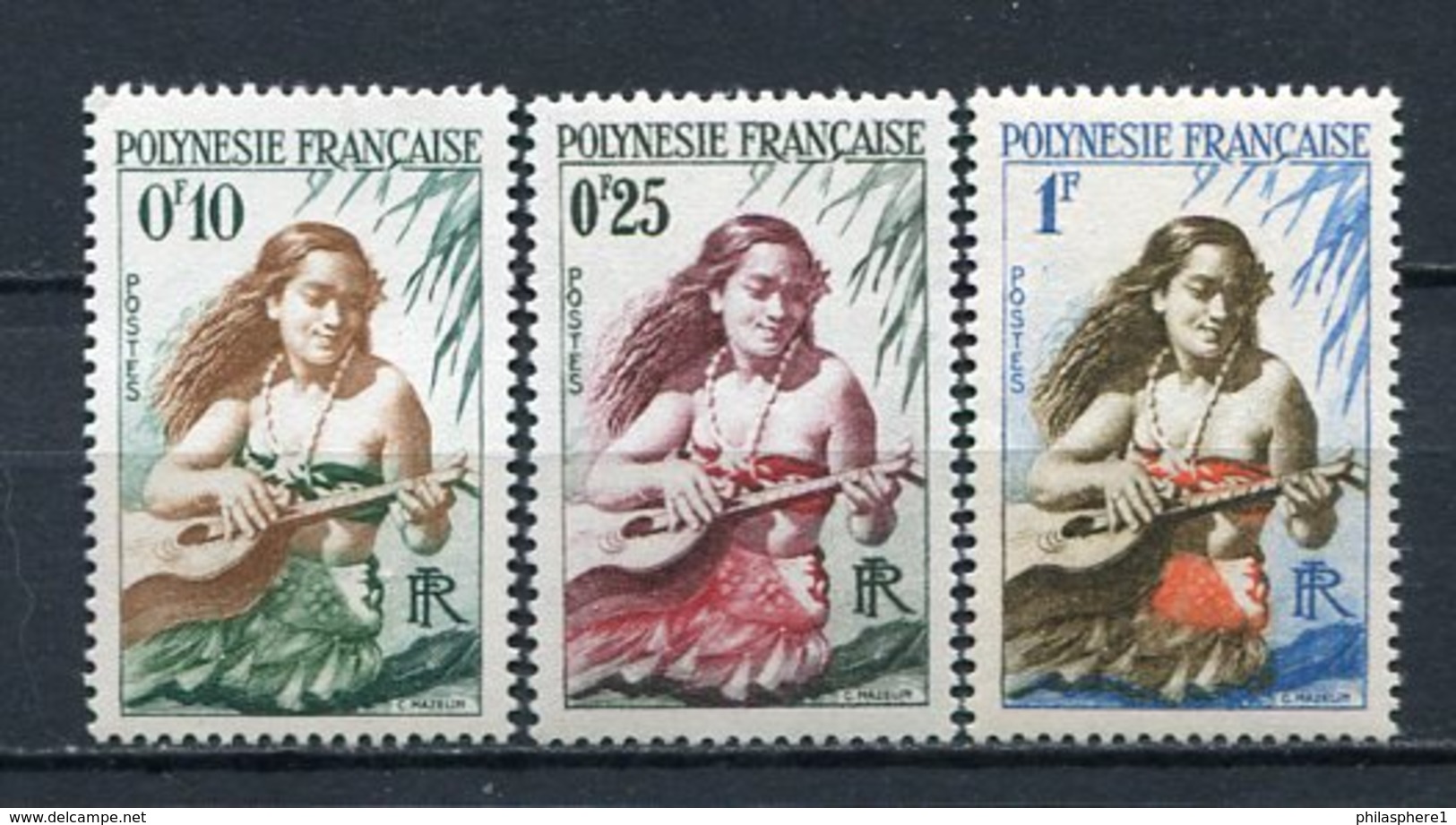 Französisch Polynesien Nr.1/3          ** MNH        (003) - Unused Stamps