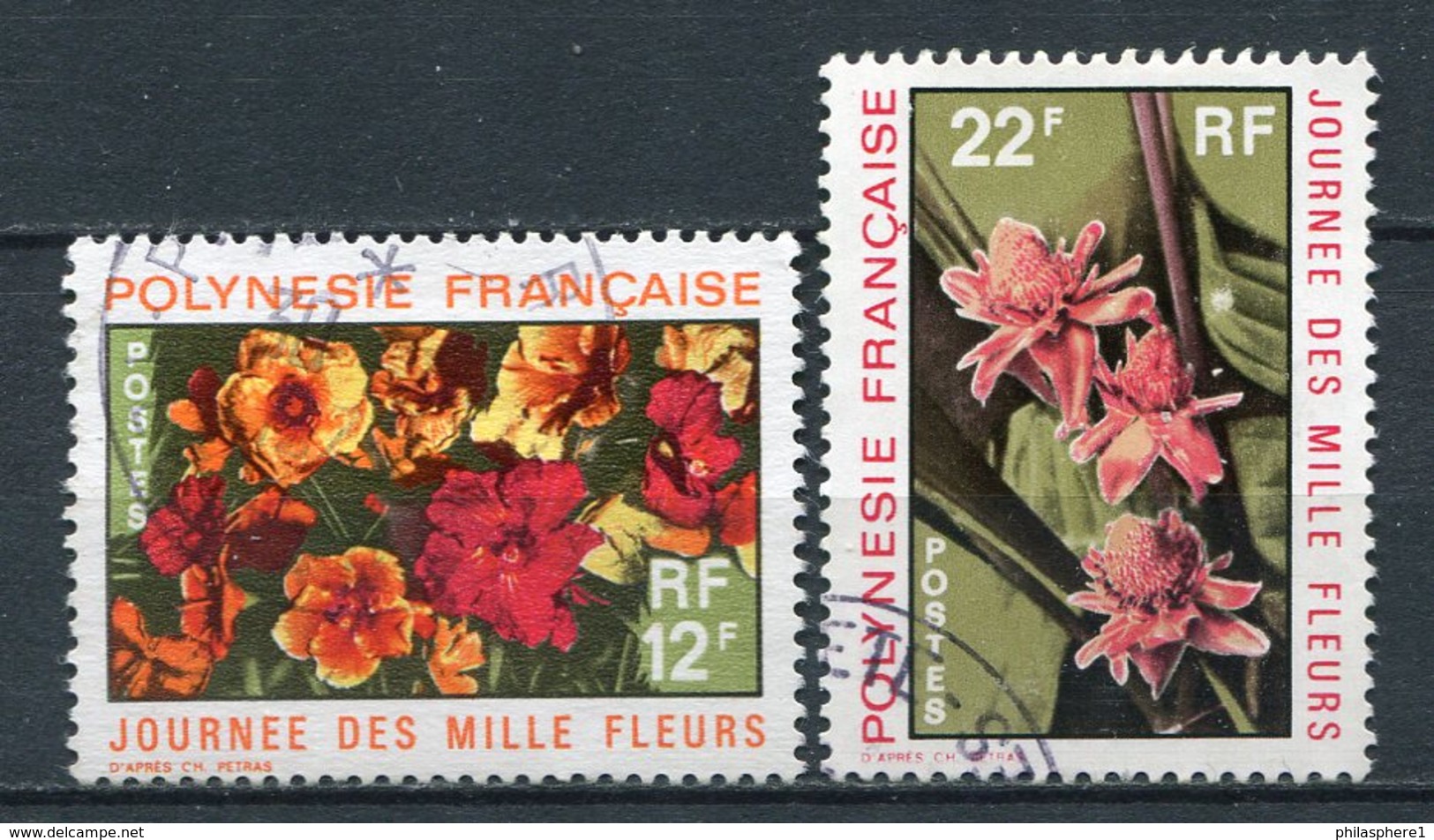 Französisch Polynesien Nr.134 + 135         O  Used         (030) - Gebraucht