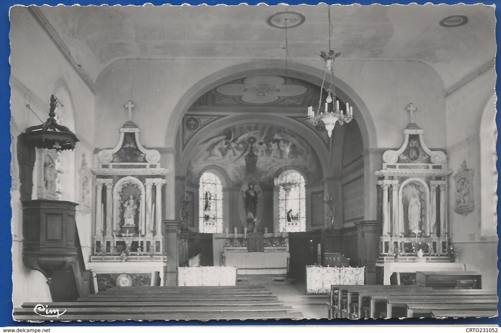 HAREVILLE-sous-MONTFORT  Intérieur De L'église - Autres & Non Classés