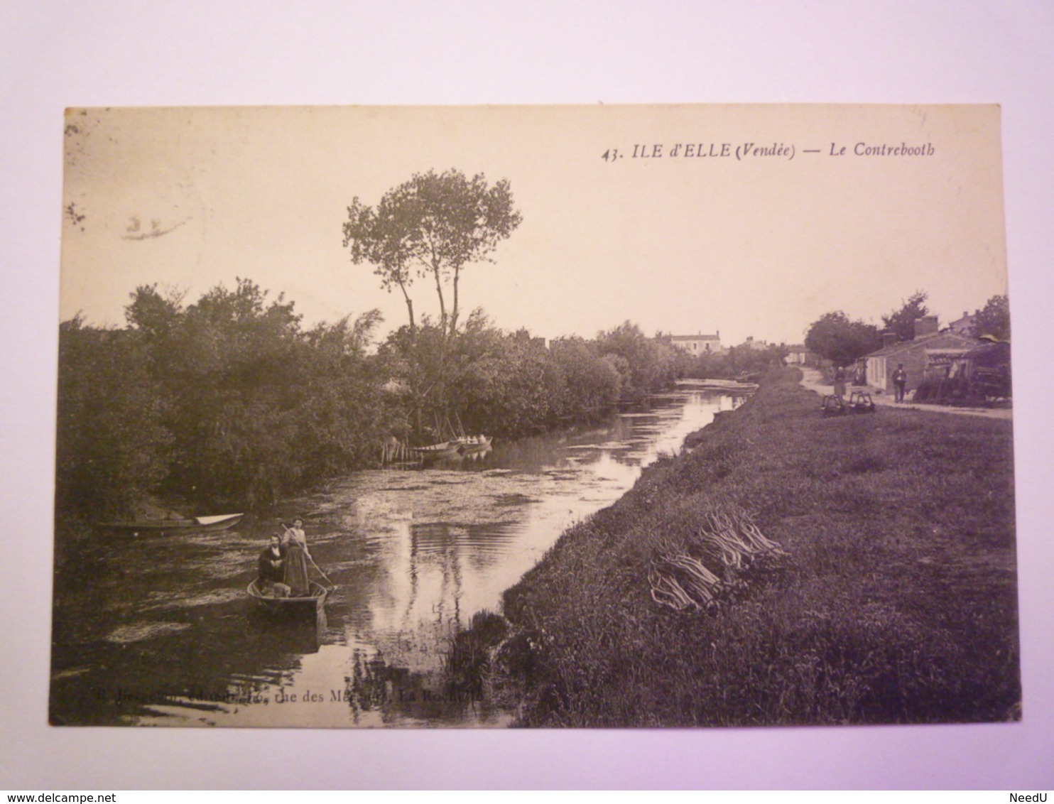 ÎLE D'ELLE  (Vendée)  :  Le  CONTREBOOTH   1916   XXX - Sonstige & Ohne Zuordnung