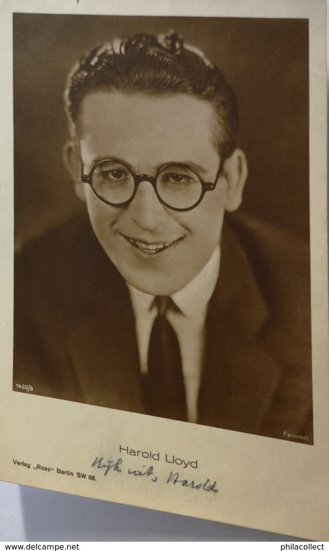 Harold Lloyd 19?? Ross Verlag - Acteurs