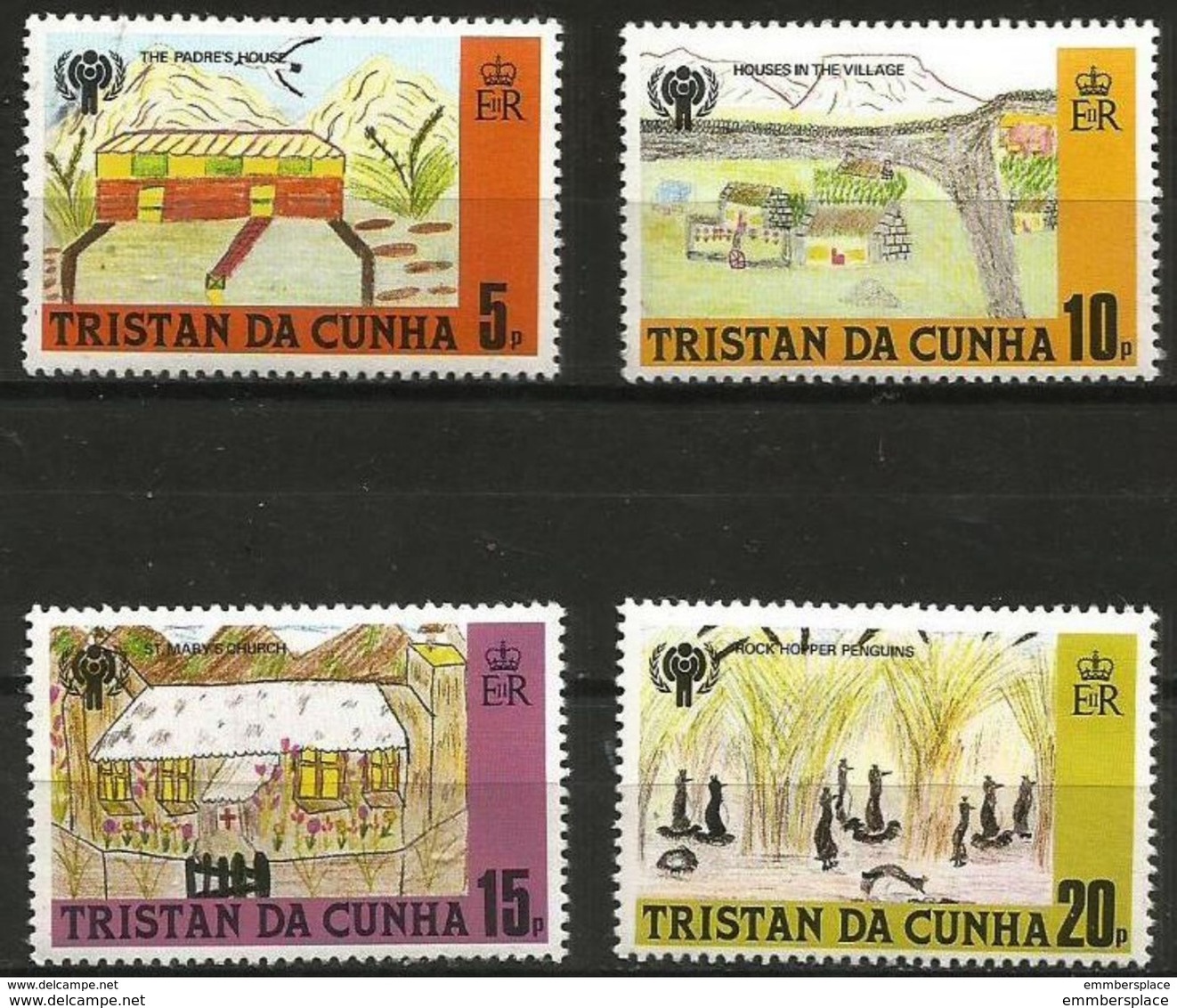 Tristan Da Cunha - 1979 Year Of The Child Set Of 4 MNH **  Sc 264-7 - Tristan Da Cunha