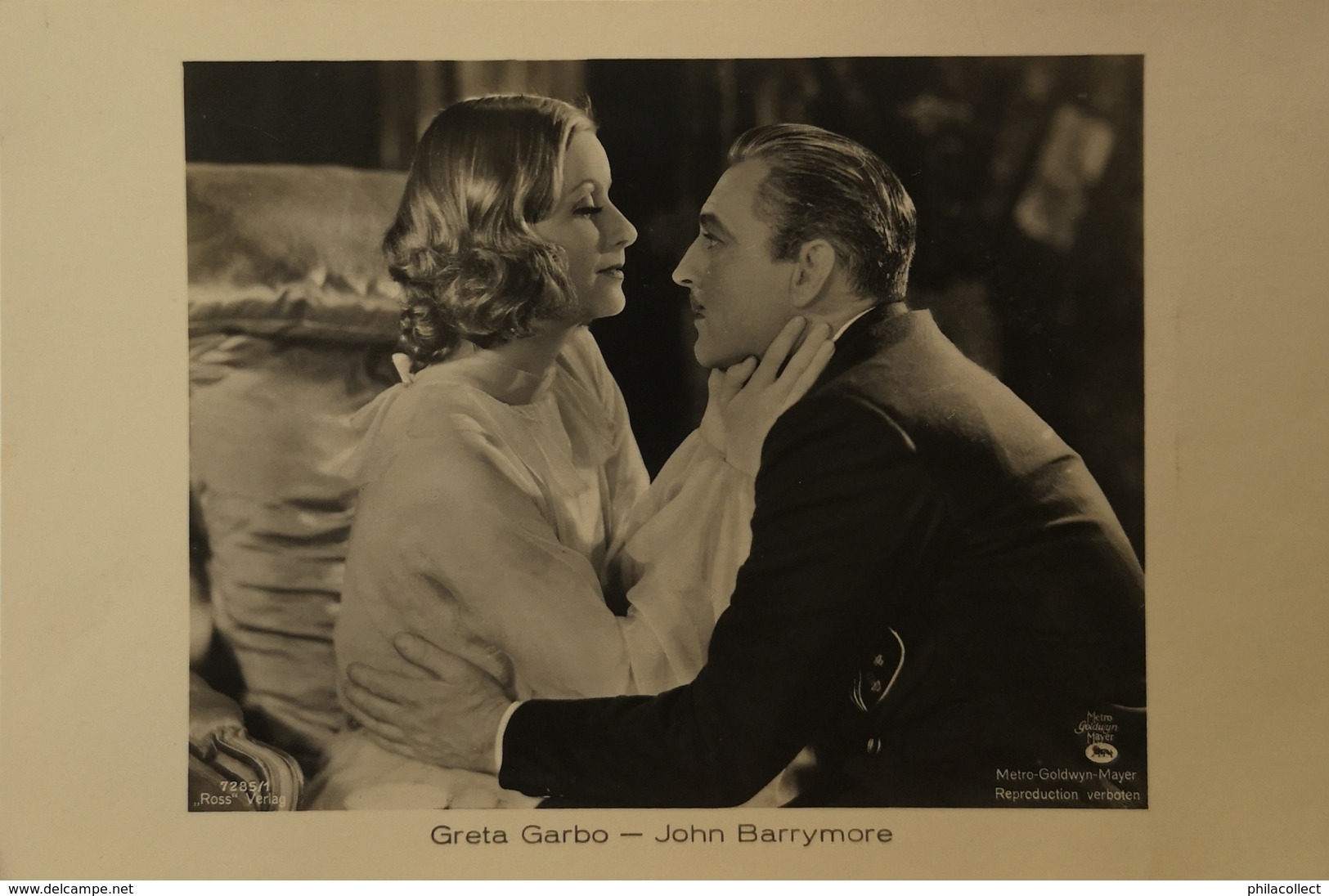 Greta Garbo - John Barrymore 19?? Ross Verlag - Acteurs