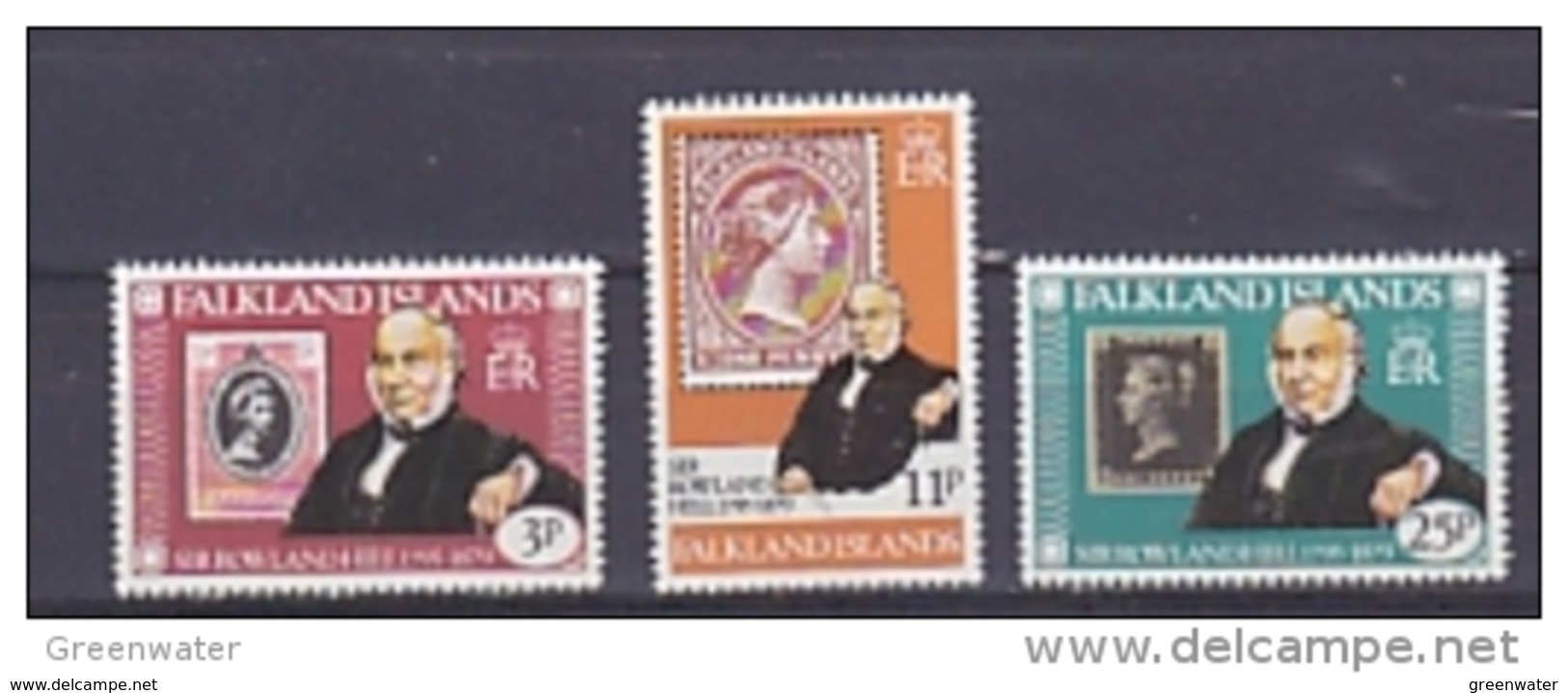 Falkland Islands 1979 Sir Rowland Hill 3v ** Mnh (41735) - Falkland