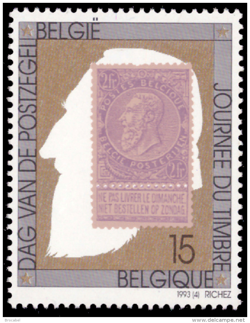 Belgium 2500**  Journée Du Timbre   MNH - Unused Stamps