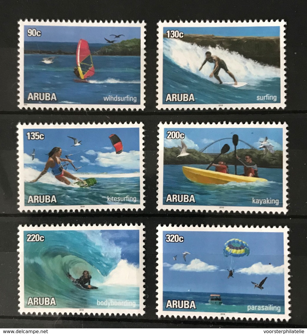 S 311 ++ ARUBA 2018 WATERSPORT SURFING MNH VERY FINE - Curaçao, Antilles Neérlandaises, Aruba