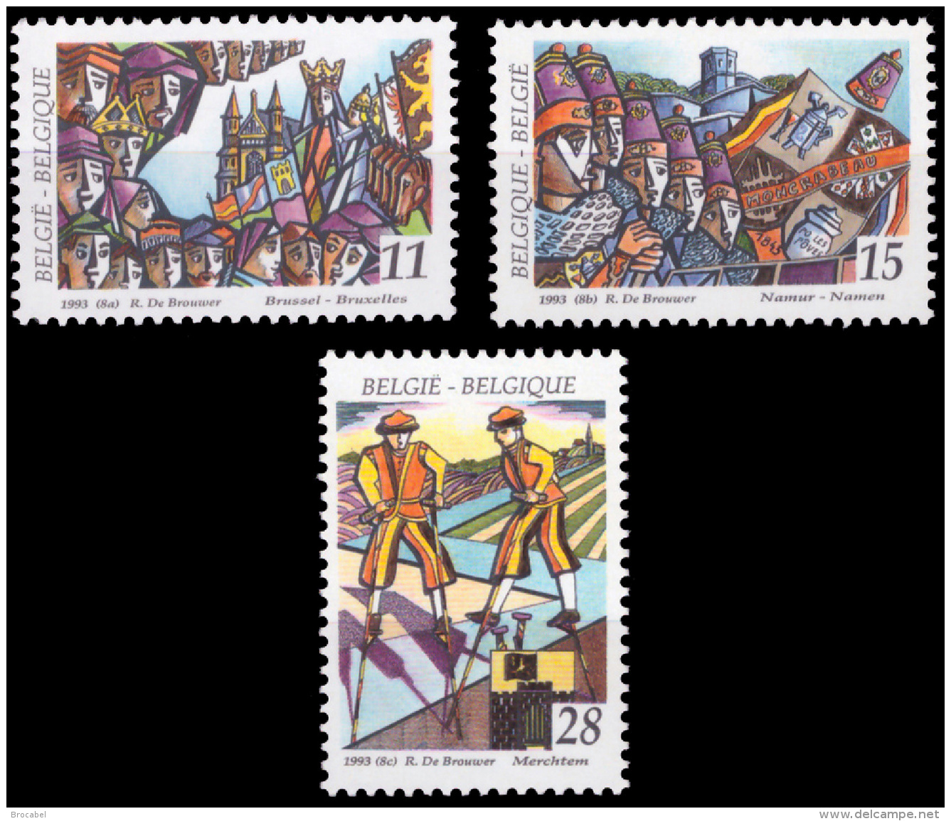 Belgium 2509/11** Folklore  MNH - Neufs