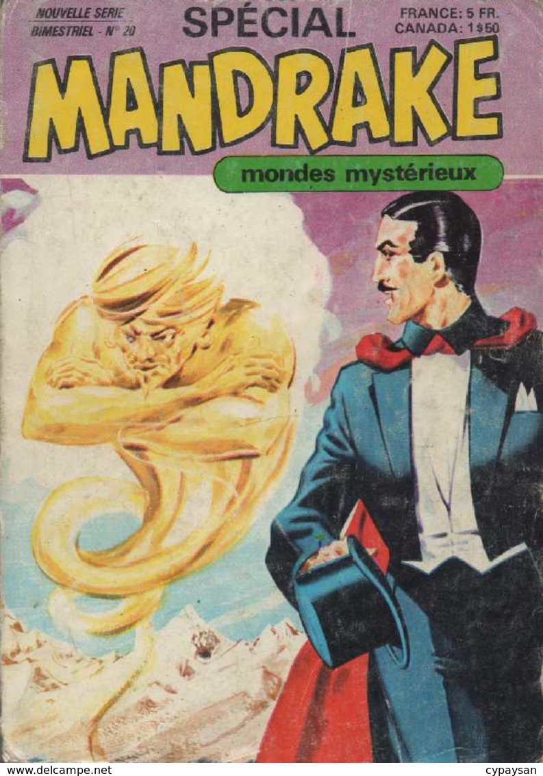 MANDRAKE SPECIAL N° 20 BE REMPARTS 05-1979 - Mandrake
