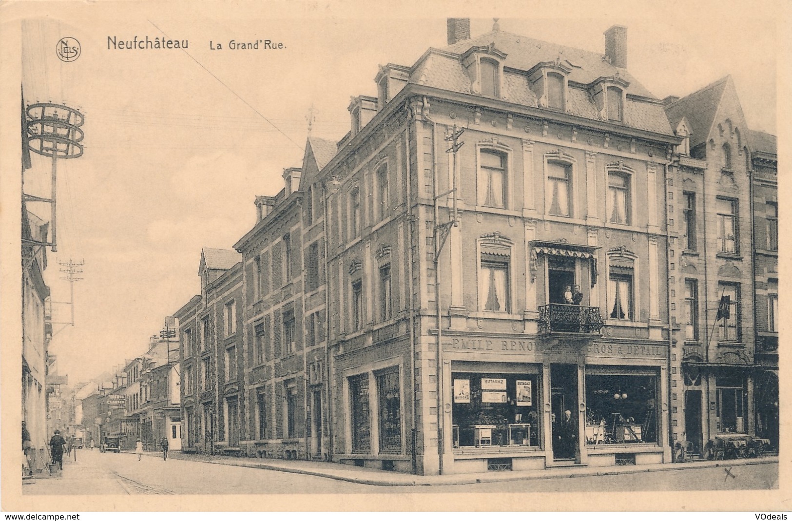 CPA - Belgique - Luxembourg - Neufchâteau - La Grand'Rue - Neufchâteau