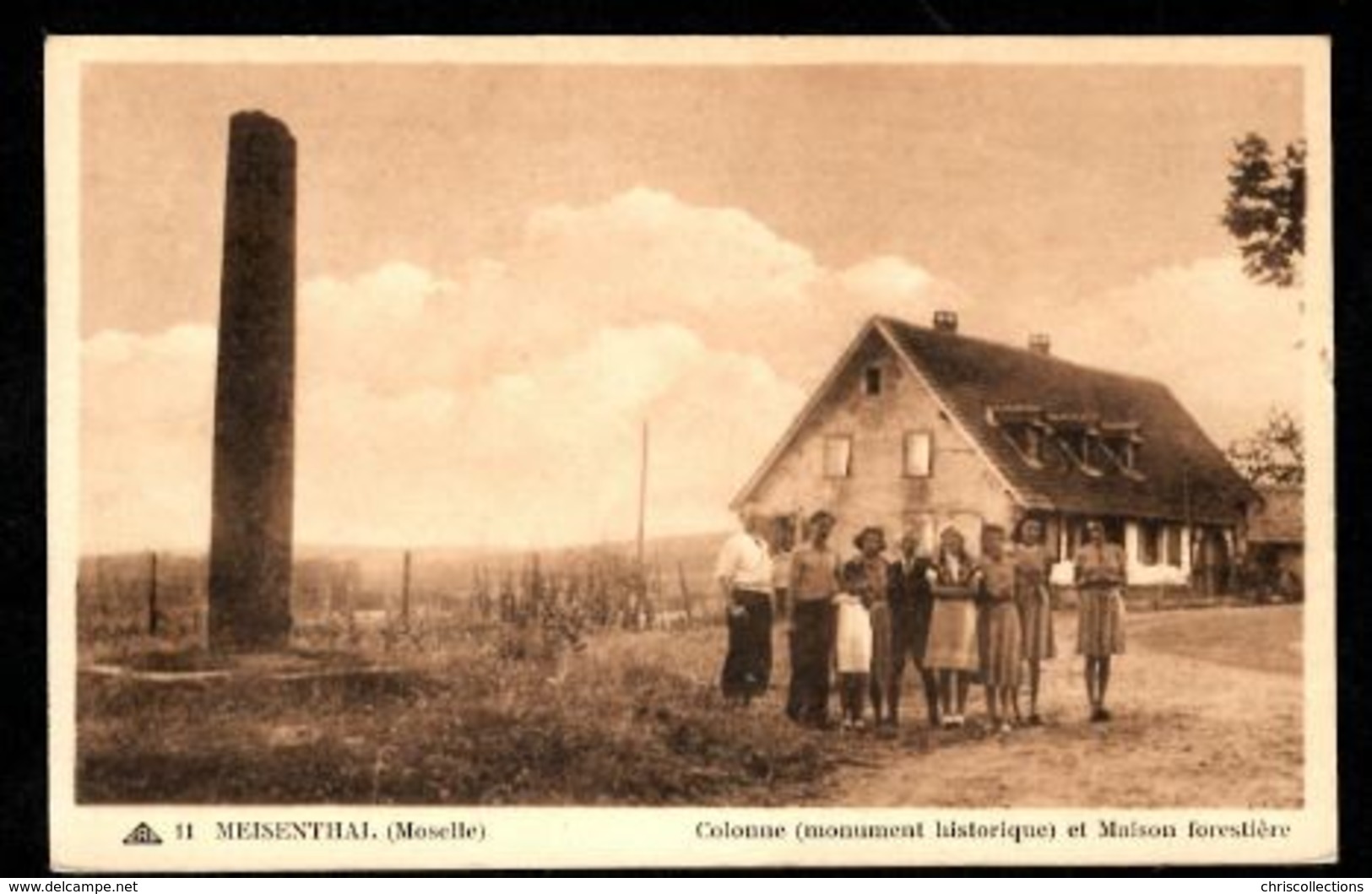 57 - MEISENTHAL (Moselle) - Colonne (Monument Historique) Et Maison Forestière - Autres & Non Classés