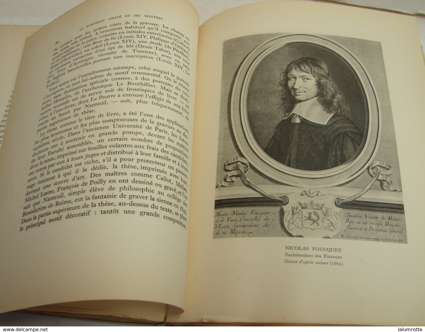 Liv. 304. Le Portrait Gravé Et Ses Maîtres. Nanteuil Par Eugène Bouvy. 1924 - 1901-1940