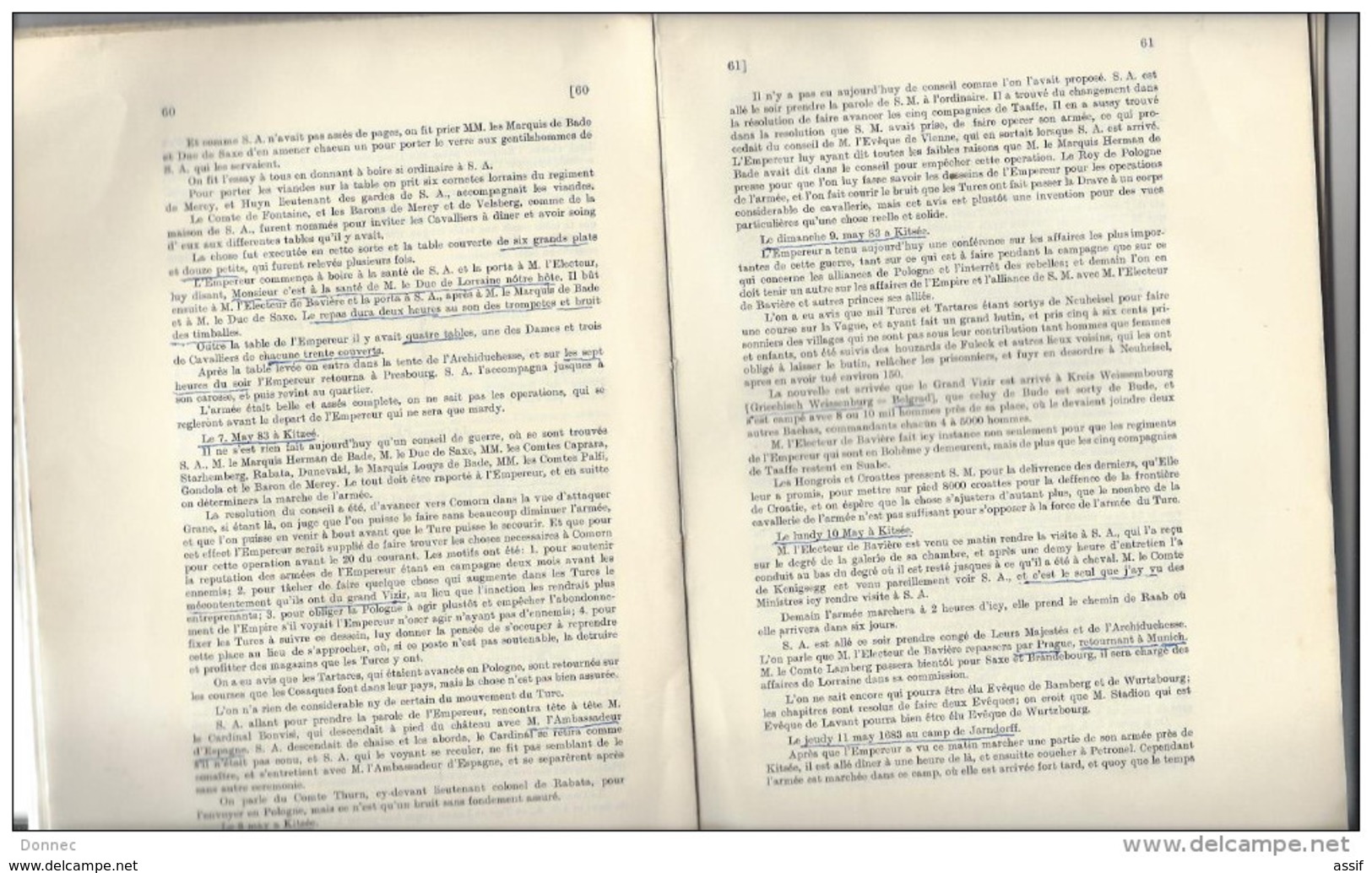 FERDINAND STÖLLER ( 2 Livres ) - 1683 - Neue Quellen Zur Geschichte Des Türkenjahres , 1933 Le Bègue - Hoffmann ? - Otros & Sin Clasificación