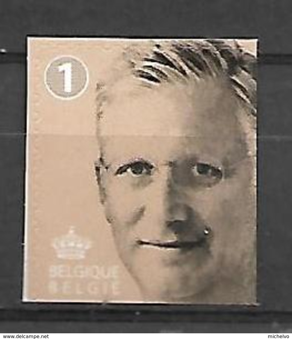 Belg. 2019 - COB N° 4841 ** - Effigie Royale  (autocollant) - Unused Stamps