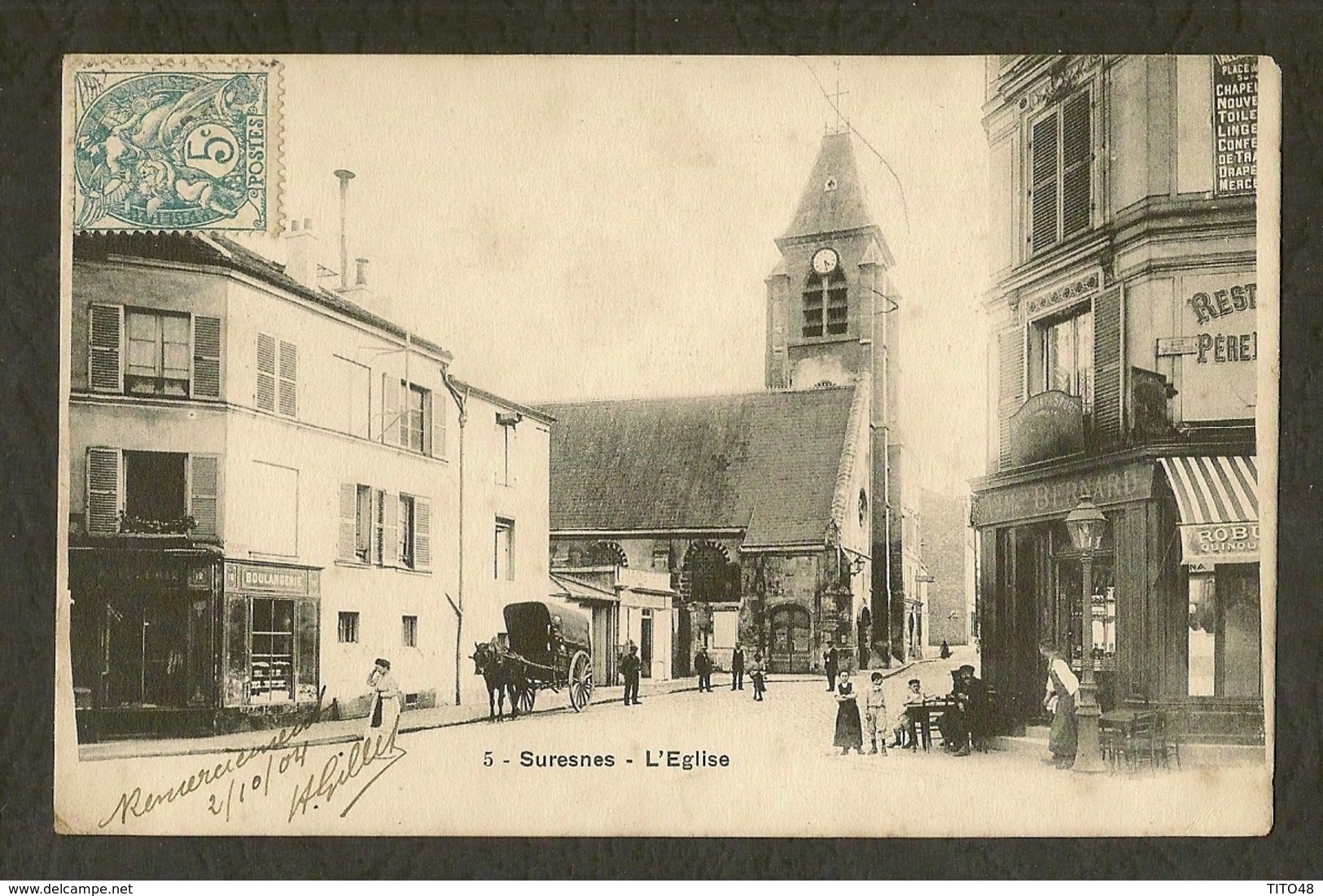 CP-SURESNES-HAUTS-DE-SEINE - L'Eglise - Suresnes