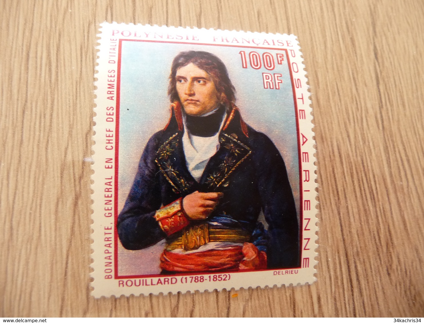 TP Polynésie Française Neuf Sans Charnière PA N°31 Valeur 100€ Napoléon - Unused Stamps