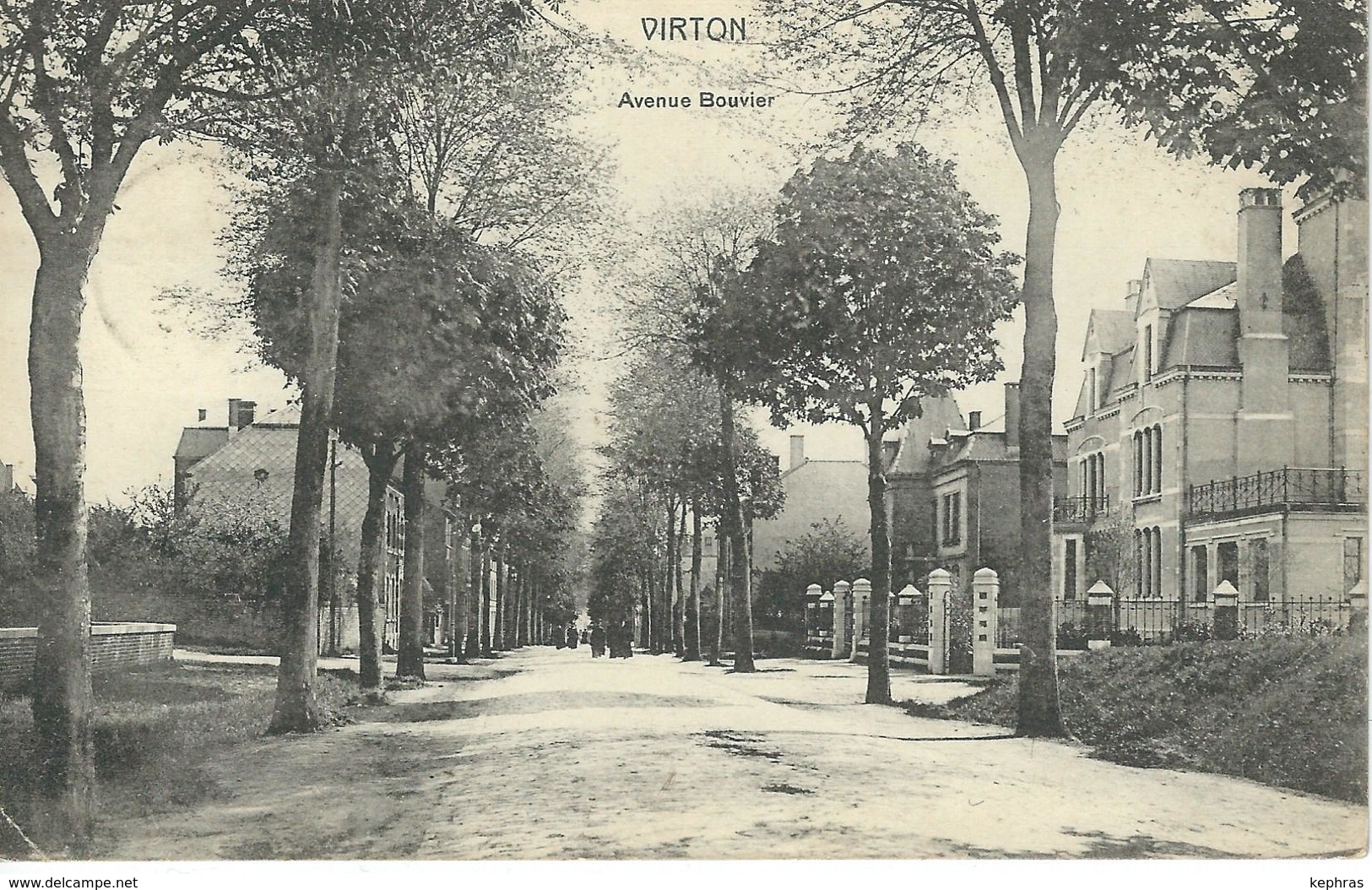 VIRTON : Avenue Bouvier - Cachet De La Poste 1912 - Virton