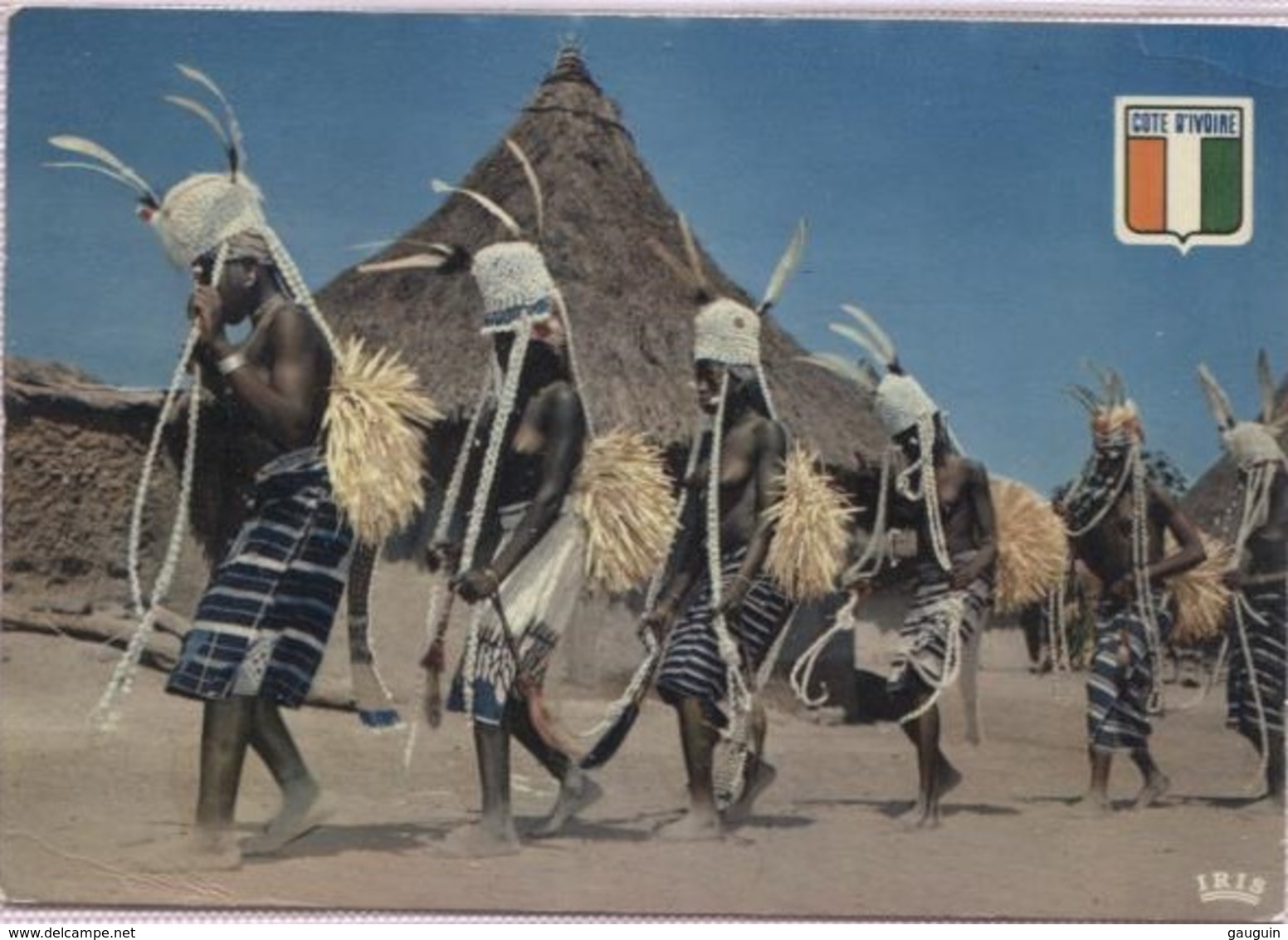 CPM - DANSEUSES De La REGION De BOUDIALI (femmes Aux Seins Nus) - Photo Hoa-Qui - Côte-d'Ivoire