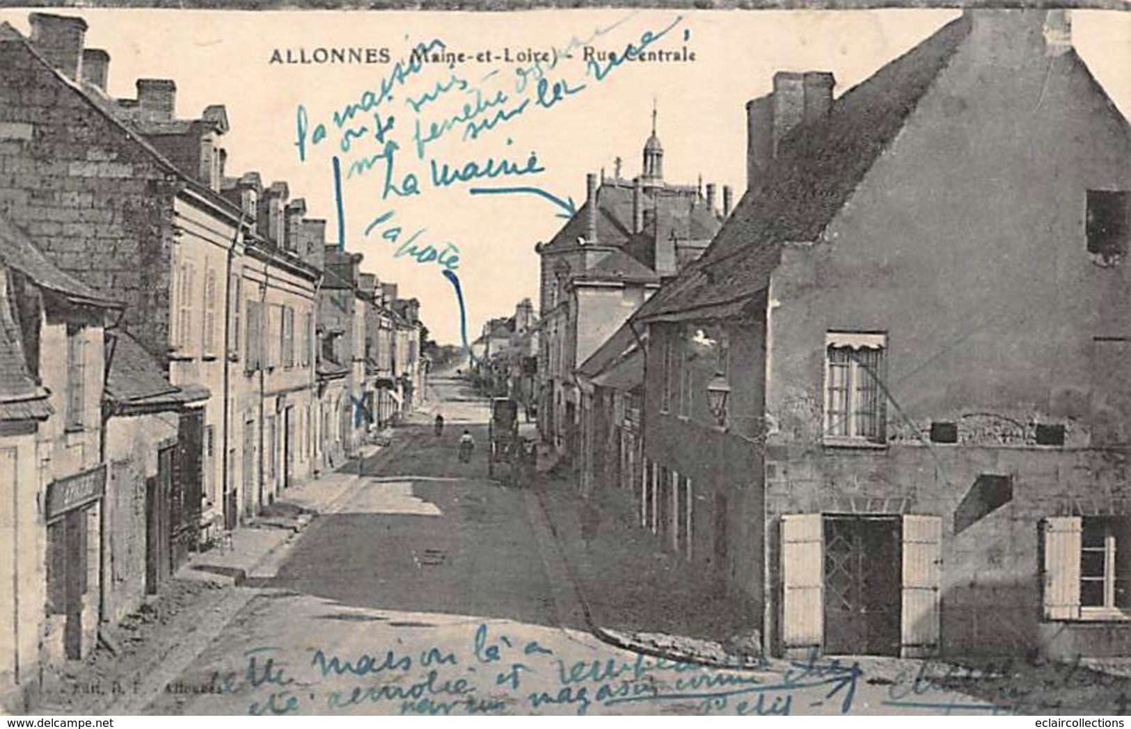 Allonnes     49       Rue Centrale        (voir Scan) - Allonnes