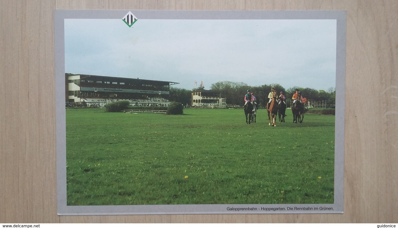 Ansichtskarte - Galopprennbahn Hoppegarten - Dahlwitz-Hoppegarten