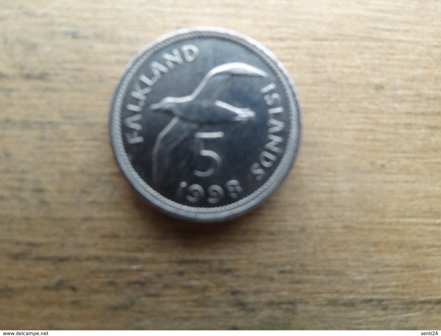 Falkland  5  Pence  1998  Km 4.2 - Falkland