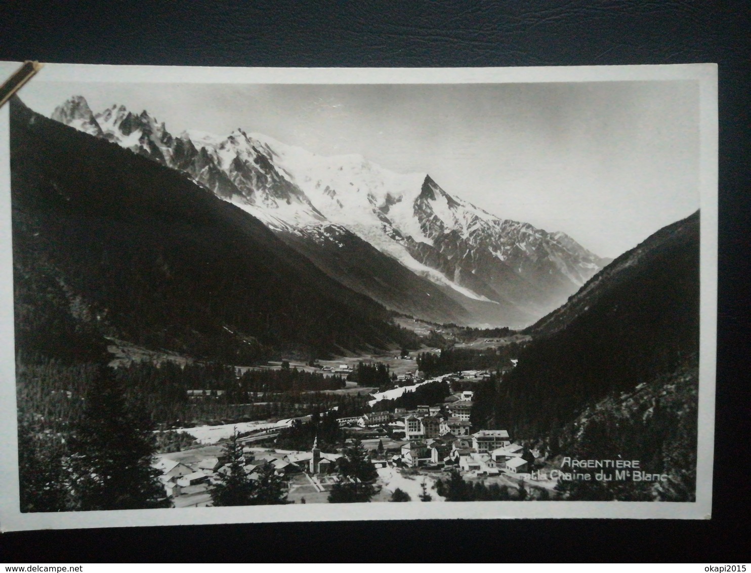 CHAMONIX - MONT - BLANC ARGENTIÈRE HAUTE - SAVOIE FRANCE VIANDEN ALLEMAGNE TÉLÉPHÉRIQUE LOT 6 CARTES POSTALES + 2 PHOTOS