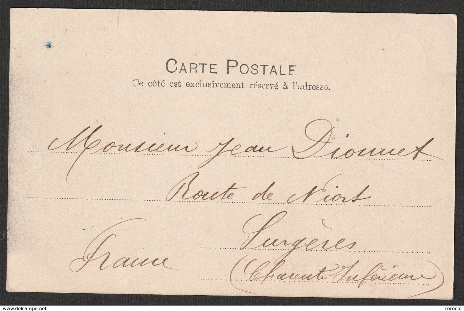 MADAGASCAR CP Cachet "2" 22/02/1904 - Lettres & Documents