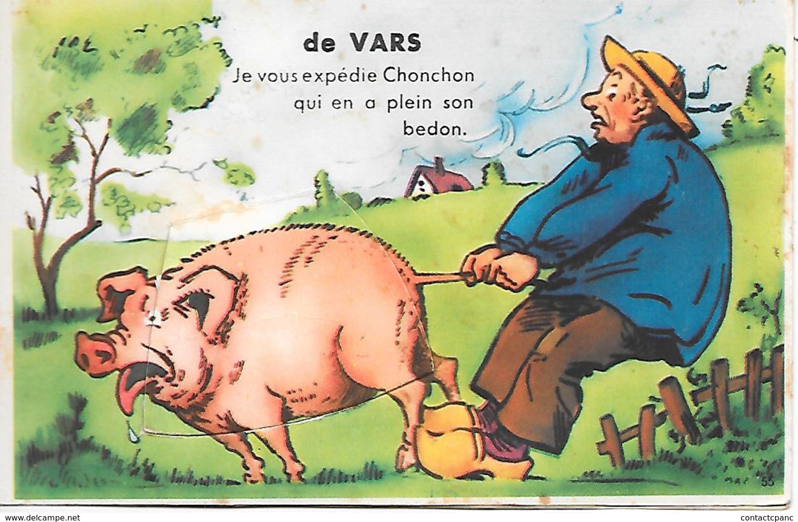 VARS  ( 05 )  - Carte Avec Dépliant Multivues - Autres & Non Classés