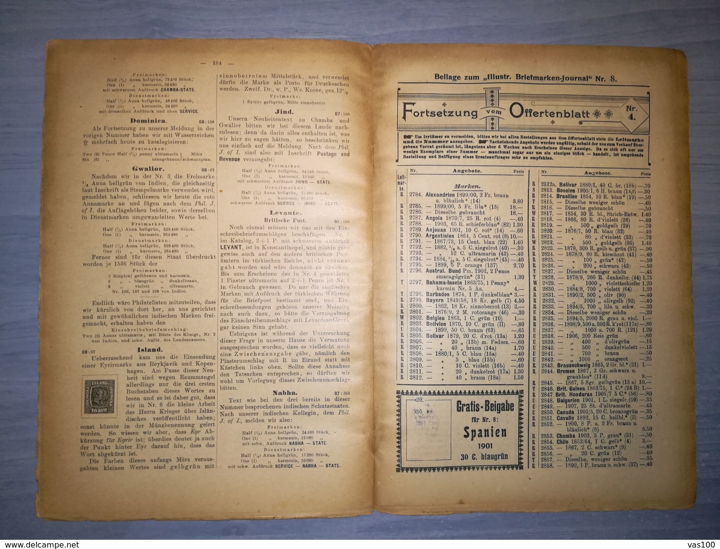 ILLUSTRATED STAMPS JOURNAL- ILLUSTRIERTES BRIEFMARKEN JOURNAL, LEIPZIG, NR 8, APRIL 1908, GERMANY - Tedesche (prima Del 1940)