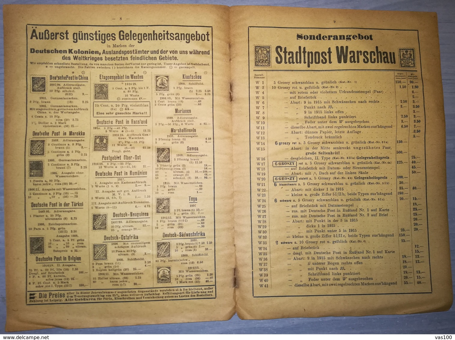 ILLUSTRATED STAMPS JOURNAL- ILLUSTRIERTES BRIEFMARKEN JOURNAL MAGAZINE, LEIPZIG, NR 23, DECEMBER 1920, GERMANY - Tedesche (prima Del 1940)