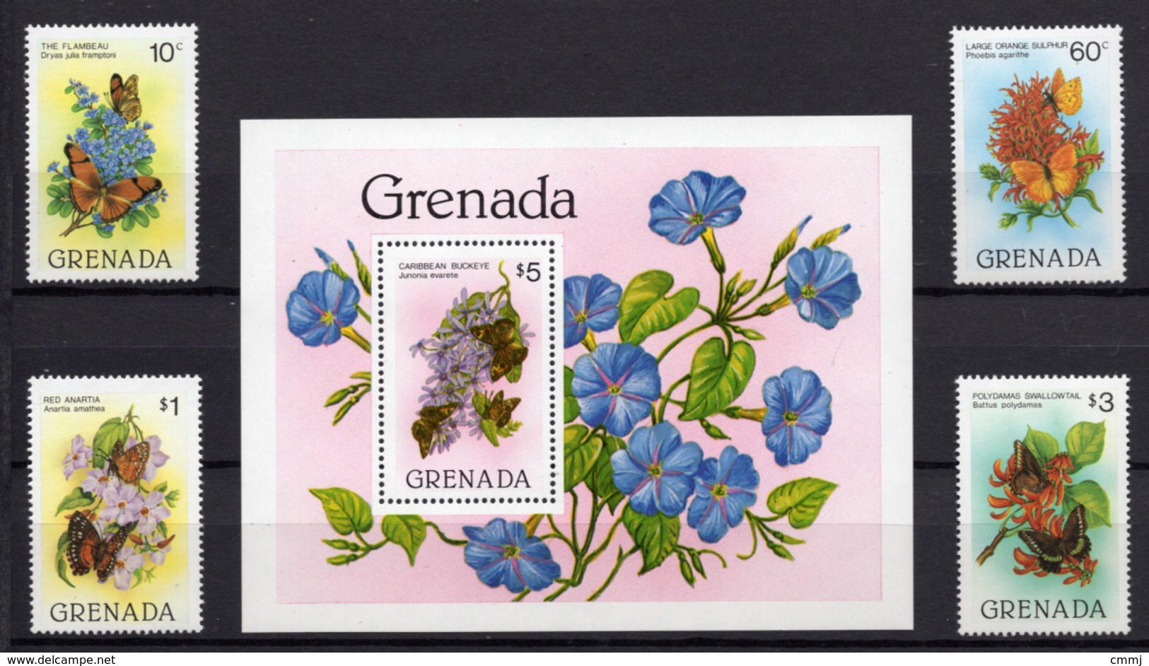 1982 - GRENADA - Mi. Nr. 1144/1148 - NH - (UP.207.40) - Grenada (1974-...)