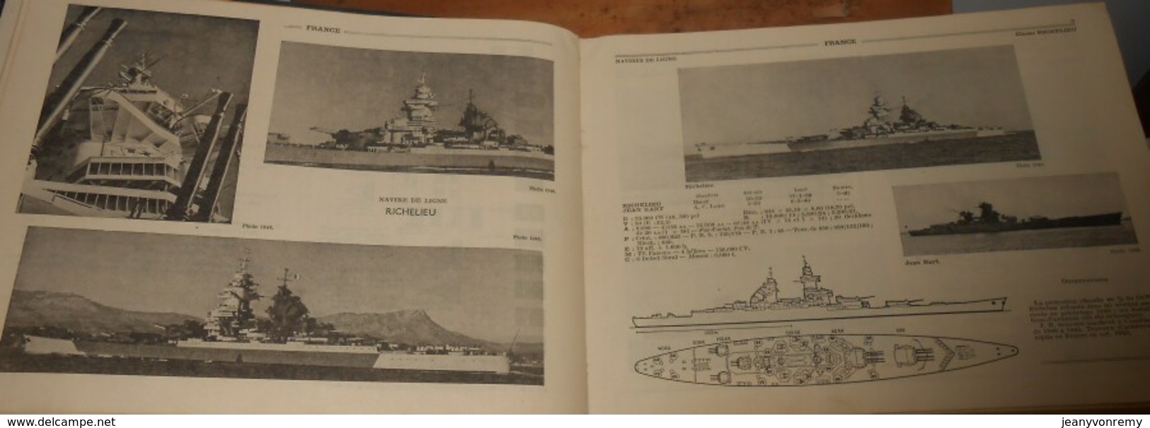 Les Flottes De Combat 1947. Par Henri Le Masson. 1947. - Bateau