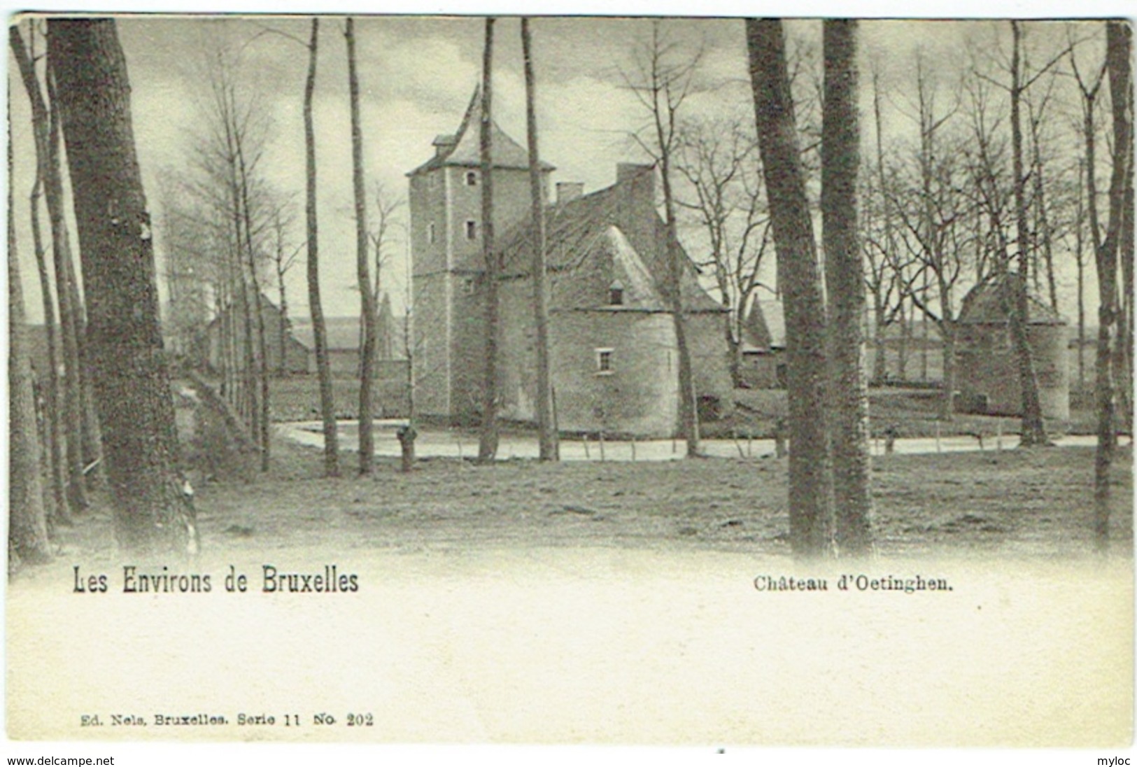 Oetingen. Oetinghen. Château D'Oetinghen. Kasteel Van Oetingen. Les Environs De Bruxelles. - Gooik