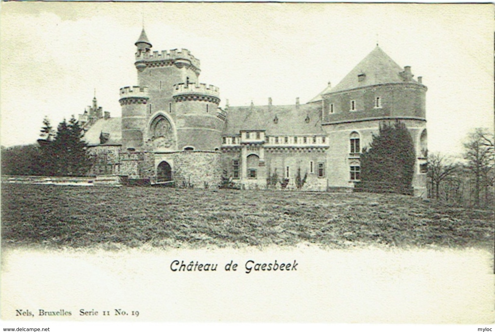 Gaasbeek. Château De Gaebeek. Kasteel Van Gaasbeek. - Sint-Pieters-Leeuw