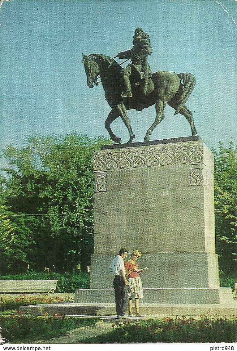 Almaty, Alma Ata (Kazakistan, Ex URSS) Monument, Monumento - Kazakhstan