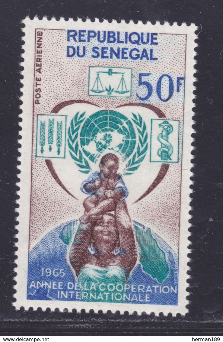 SENEGAL AERIENS N°   48 ** MNH Neuf Sans Charnière, TB (D8449) Anniversaire Des Nations Unies - 1965 - Sénégal (1960-...)