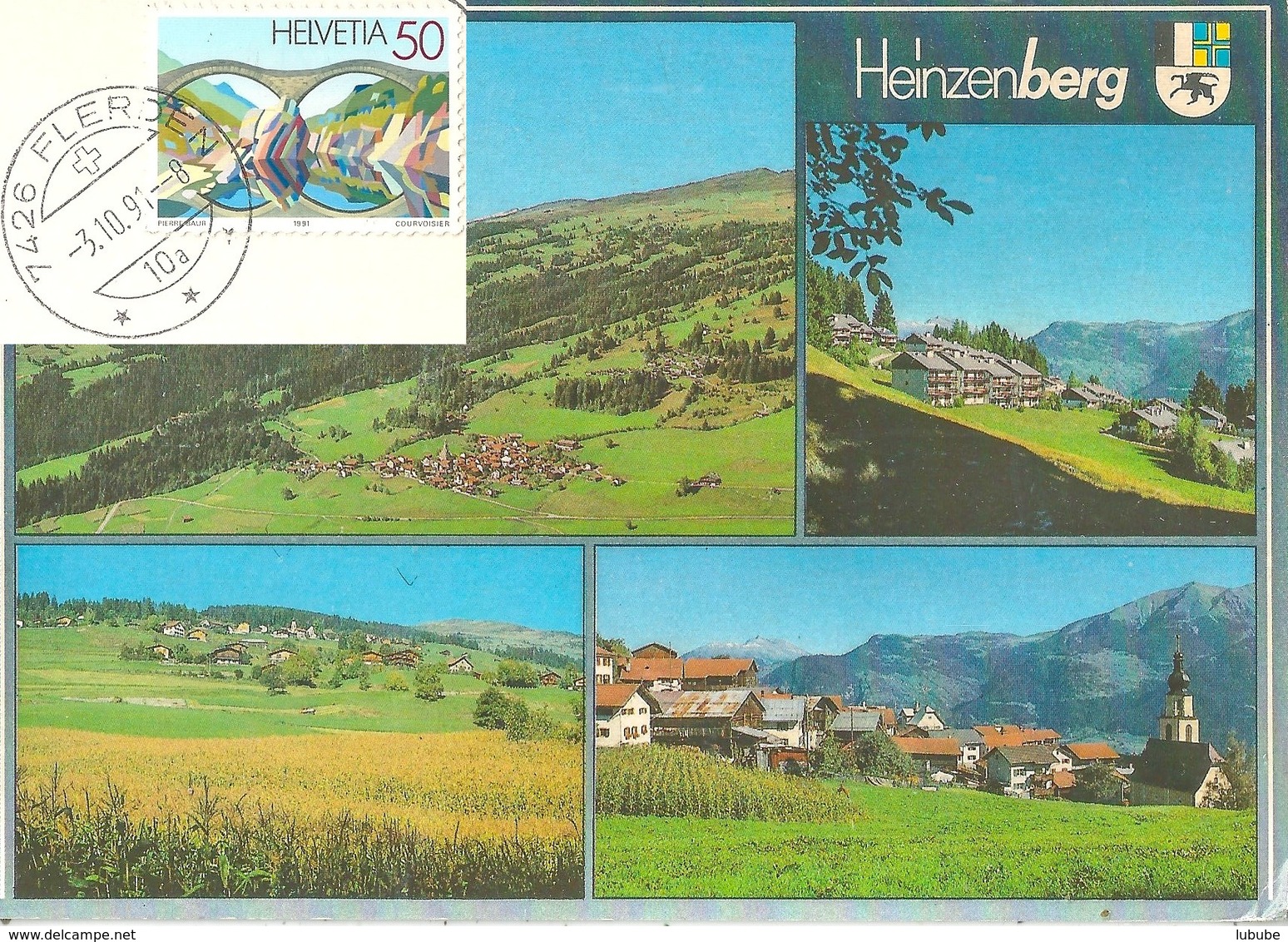 Sarn - Heinzenberg  (4 Bilder)             Ca. 1990 - Sarn