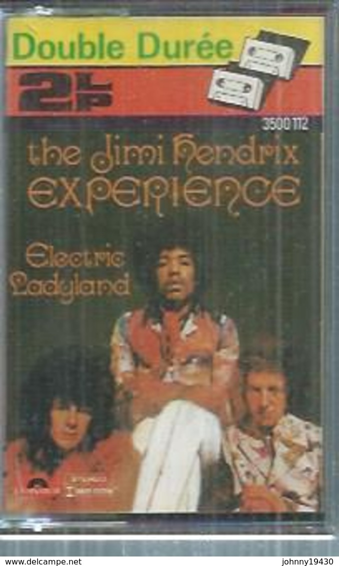 K7 Audio - JIMI HENDRIX  " ELECTRIC LADYLAND  " 16 TITRES ( Double Durée ) - Cassettes Audio