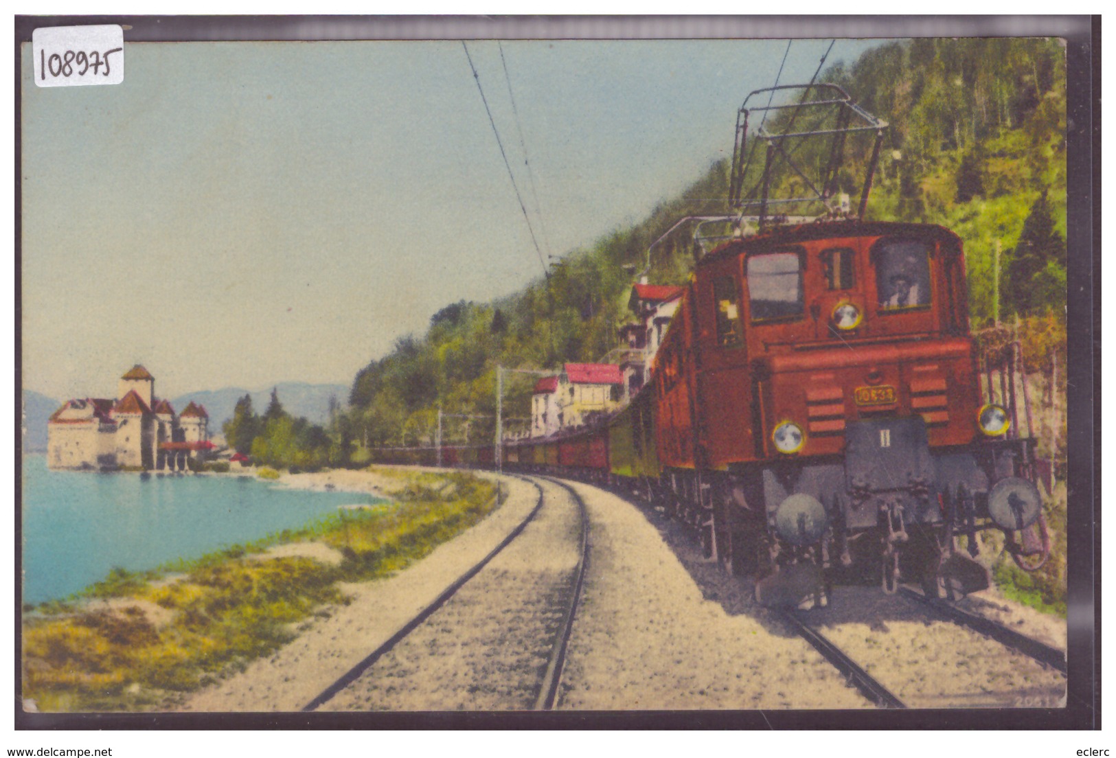 DISTRICT DE VEVEY - L'EXPRESS DU SIMPLON VERS CHILLON - TRAIN - BAHN - TB - Vevey