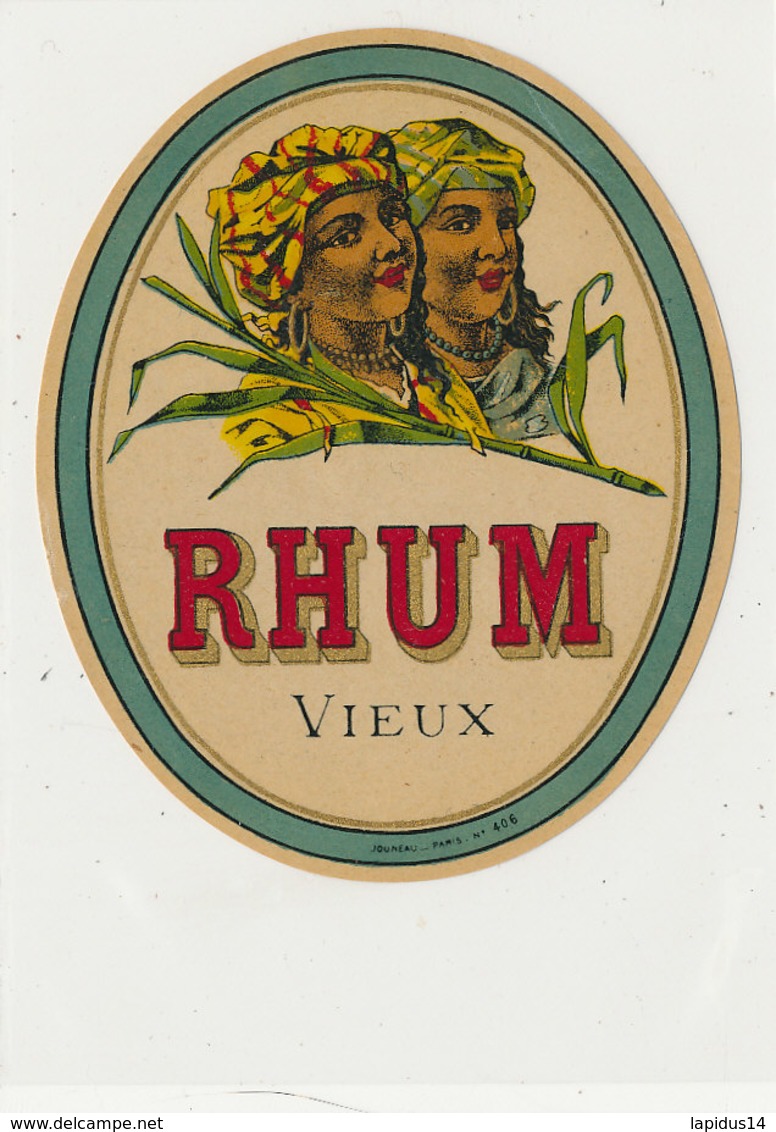 981  / ETIQUETTE  DE RHUM- VIEUX - Rhum