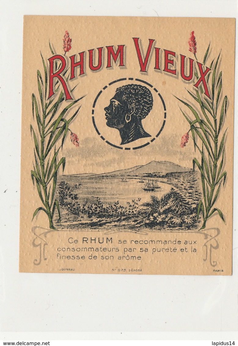 985  / ETIQUETTE  DE RHUM- VIEUX - Rhum