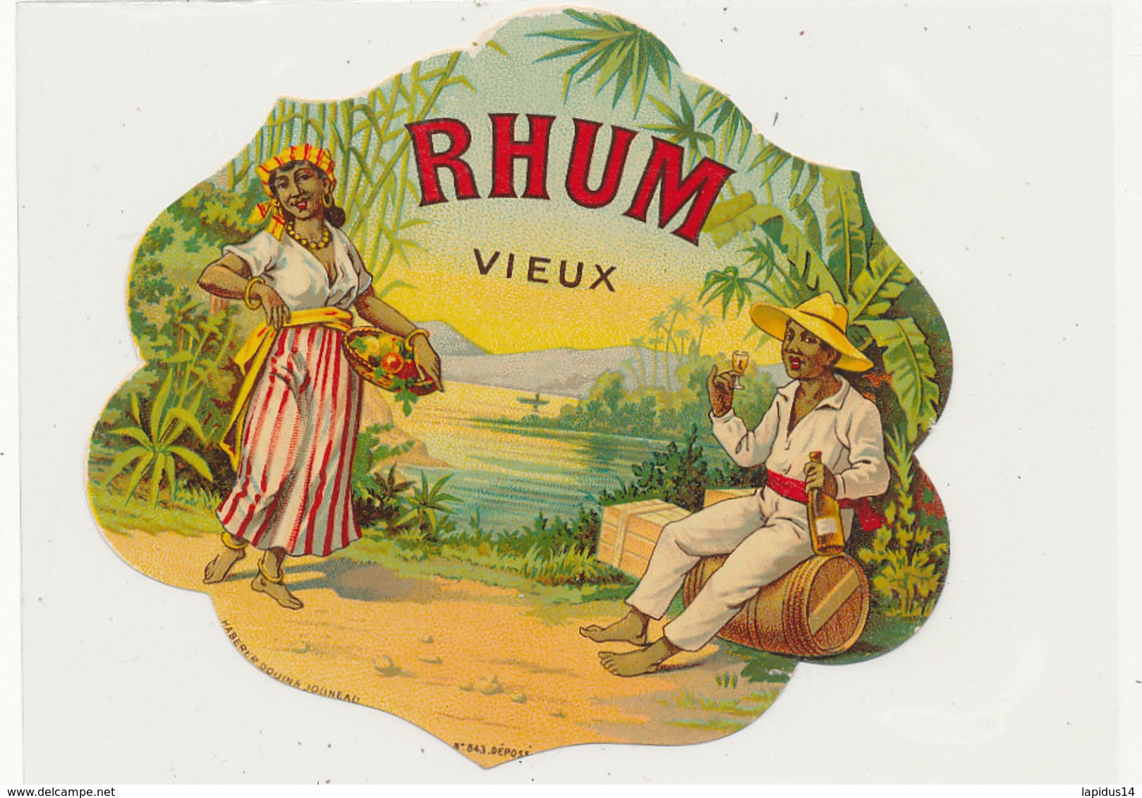 997  / ETIQUETTE  DE RHUM    VIEUX - Rhum