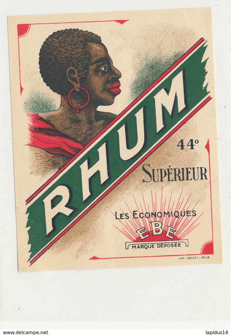 1023  / ETIQUETTE  DE RHUM  SUPERIEUR  LES ECONOMIQUES - Rhum