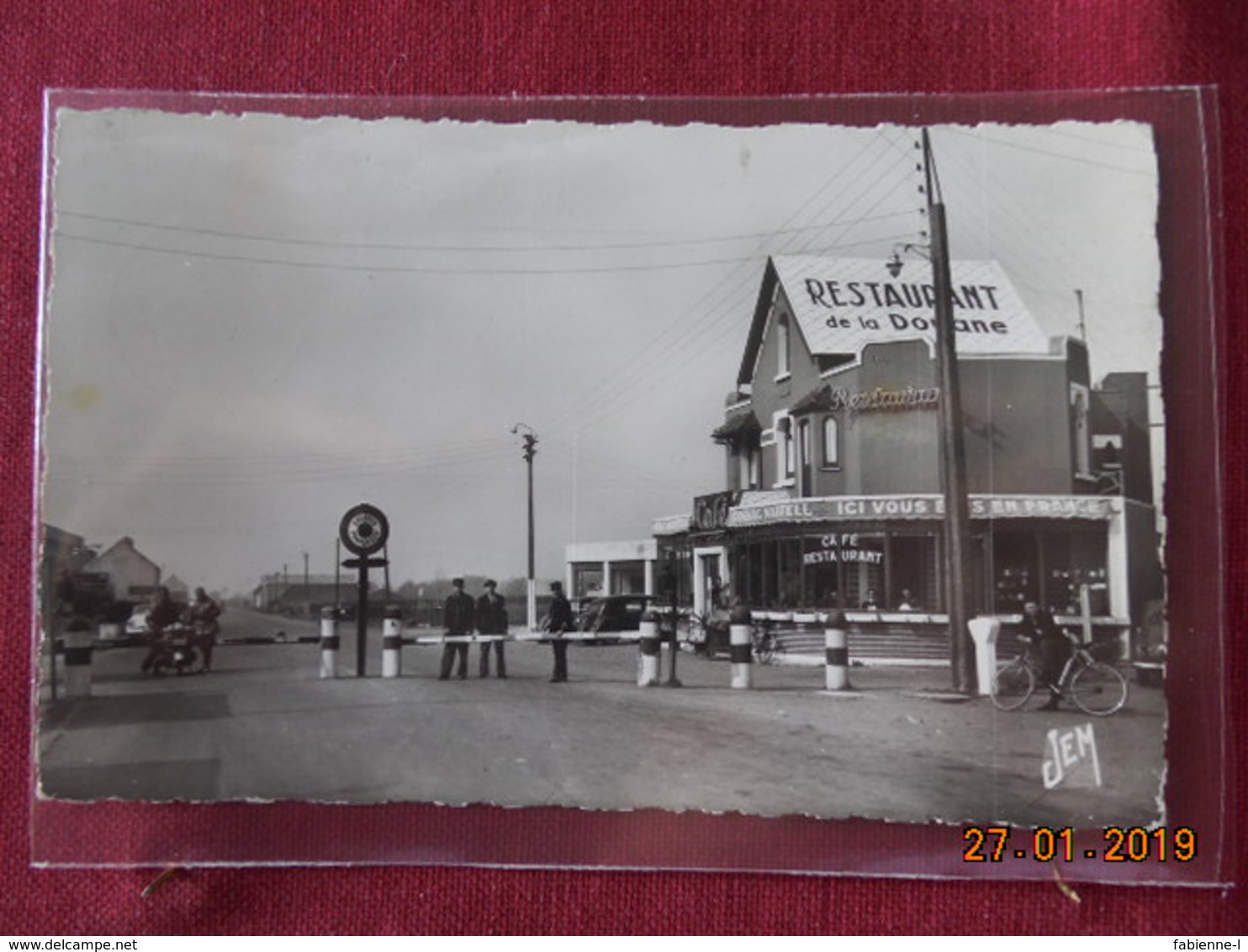 CPSM - Bettignies - Café-Restaurant De La Douane - Sonstige & Ohne Zuordnung