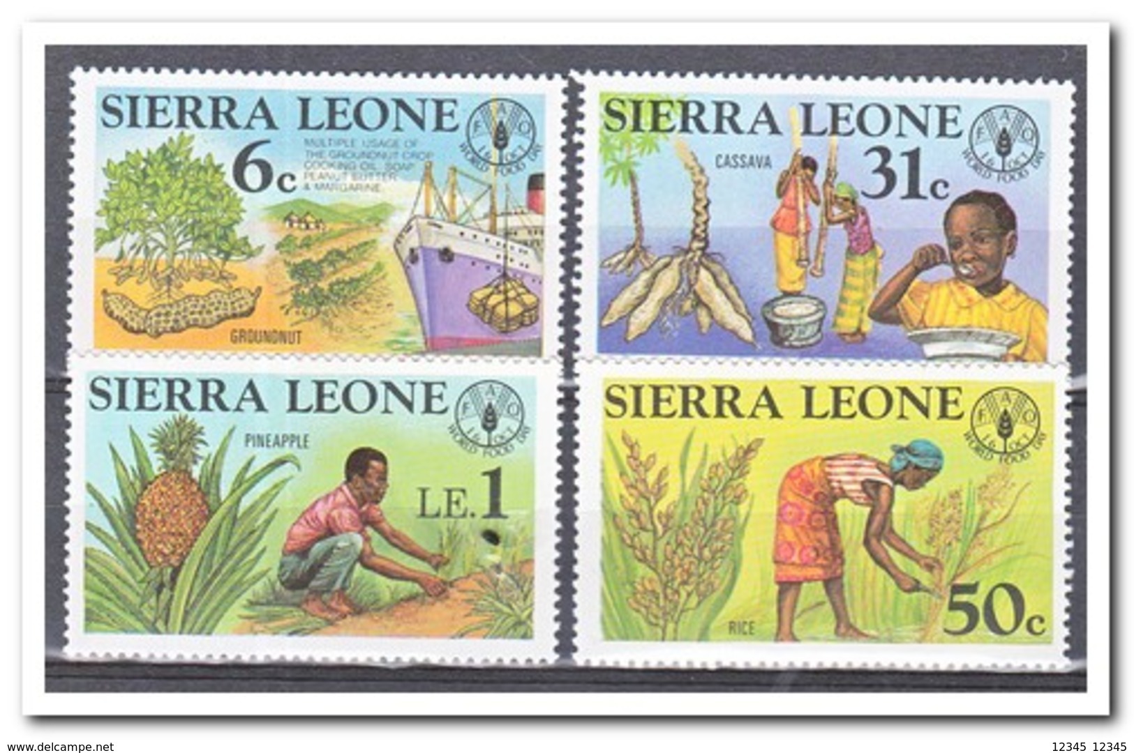 Sierra Leone 1981, Postfris MNH, Agriculture - Sierra Leone (1961-...)