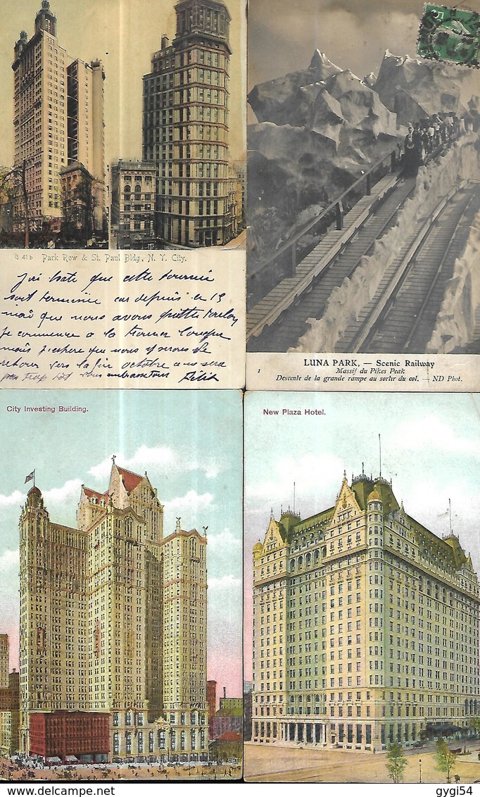 New - York 10 Post Cards  1909 - Autres Monuments, édifices