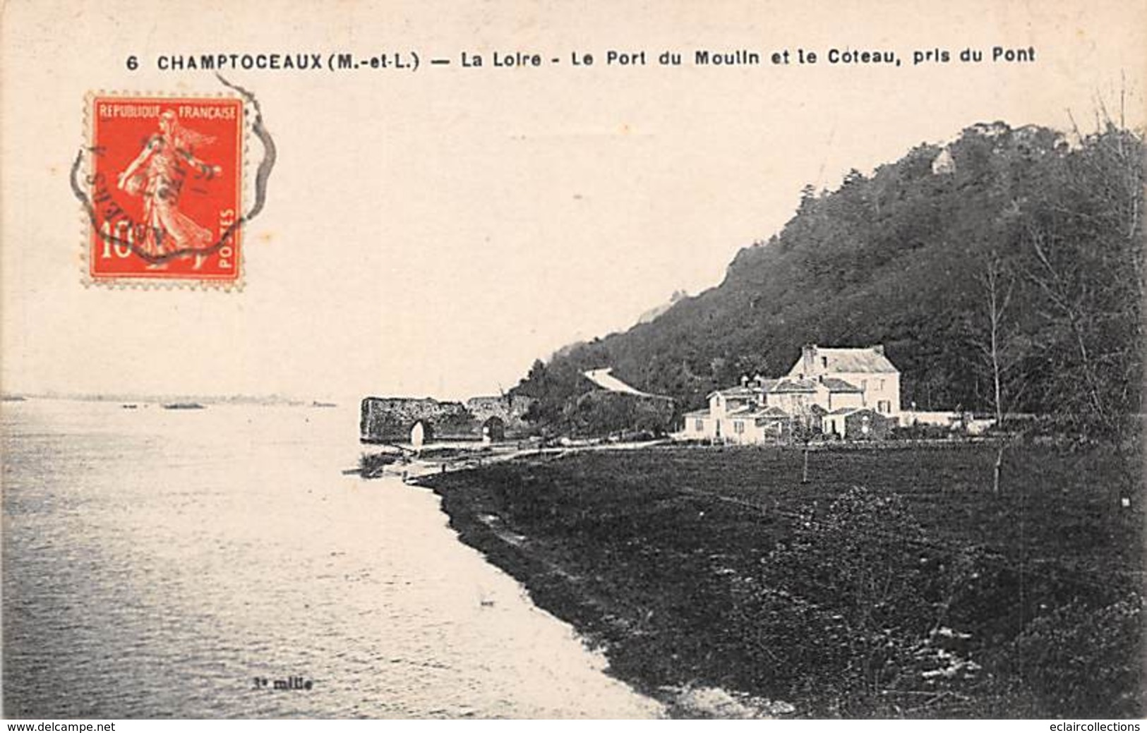 Champtoceaux     49         Le Port Du Moulin     (voir Scan) - Champtoceaux