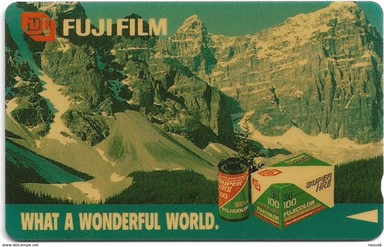 Singapore - Mountain, Privates Fuji Film, 1SFUB, 51.714ex, Used - Singapour