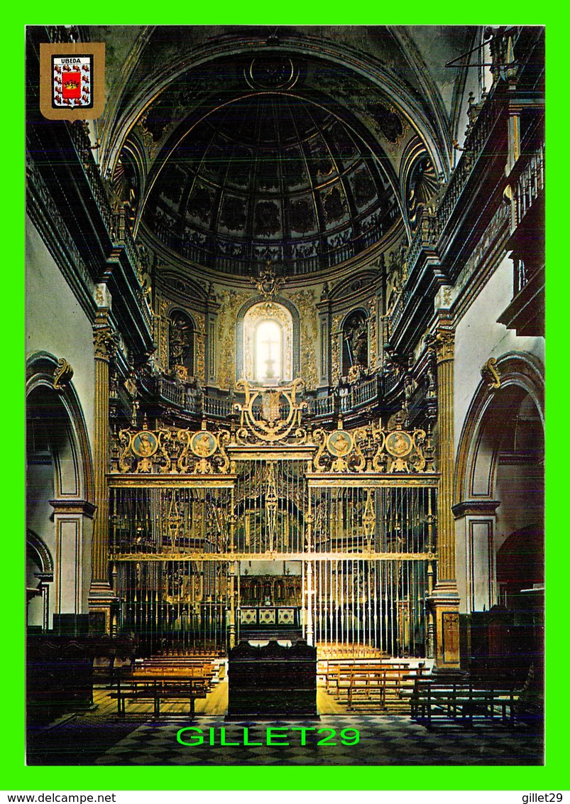 UBEDA, SPAIN - INTÉRIEUR, CHAPELLE DU SALVADOR - SACRA CAPILLA DEL SALVADOR, INTERIOR - CASANOVAS - - Jaén